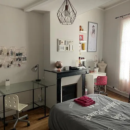 Maison Typique Bordeaux Avec Piscine 度假居