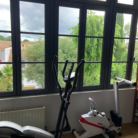 度假居 Maison Typique Bordeaux Avec Piscine 贝格勒