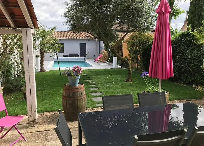 Maison Typique Bordeaux Avec Piscine